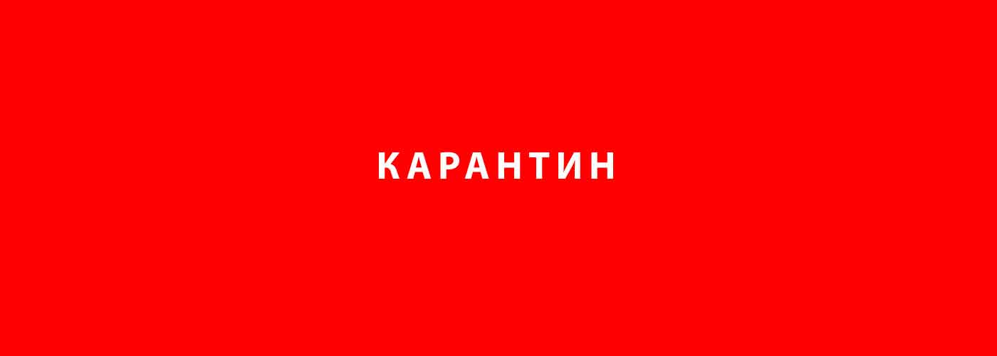 Внимание! Карантин